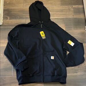 Carhartt Rain Defender Loose Fit Heavyweight Full Zip Sweatshirt